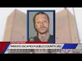 PCSO Inmate trustee who escaped Pueblo County Jail while working quickly apprehended
