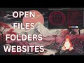 How To Open Any File Folder or Website From Linux Command Line