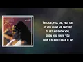 Jorja Smith - Be Honest (Lyrics) feat. Burna Boy