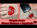 Couple Name Phone Charms Keychain Resin Art Epoxy Dreams