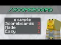 Minecraft Scoreboard Command Tutorial 1 21