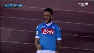 اهداف مباراة نابولي 2 1 يوفنتوس الدوري الإيطالي 2015 9 26 