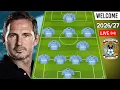 COVENTRY CITY PREDICTED LINEUPS WITH AURELLE ONYEKA COVENTRY CITY RUMOURS TRANSFER 2026