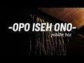 Download Lagu slowed OPO ISEH ONO pakdhe baz kalem fyp tiktok