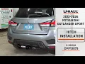 2012-2026 Mitsubishi Outlander Sport U-Haul Trailer Hitch Installation CMF13079
