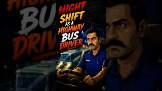 রাতের বাস ড্রাইভারের চাকরি করবেন? 😨