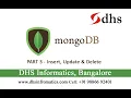 MongoDB Part 3 - Insert Update Delete DHS Informatics