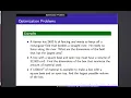 Calculus Lecture 20 Optimization Problems Part