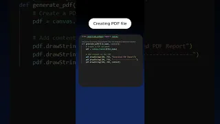 Create PDF Files with Python Simple PDF Generation Guide