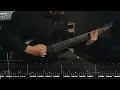 Meshuggah - Combustion - Guitar Cover (with tabs, rhythm part)