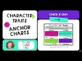 Character Traits Anchor Chart