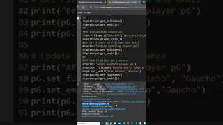 Python OOP getter and setter methods