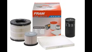 Fram filter kit unboxing