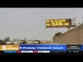 91 Freeway weekend closure