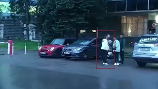 demonstration of the intelligent video surveillance of the robot when moving along a patrol route