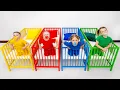 Download Lagu Five Kids Maria plays with Baby Alex and sisters | Challenge with Baby Dolls | Other funny videos