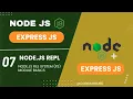 Node js Tutorial - 07 File System fs Module Basics in Node js