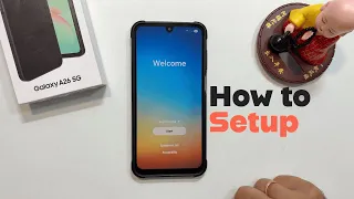 Samsung Galaxy A26 5G First Time Setup Easy FAST