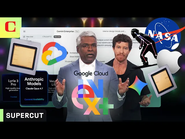 Video: Everything Announced at Google Cloud Next in Under 13 Minutes