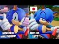 Lagu Accurate Japanese Vs Original English Rival Lines | Sonic Racing Crossworlds | 4K