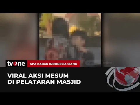 Aksi Mesum Muda-mudi di Pelataran Masjid Viral