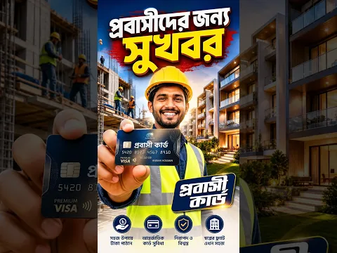 প্রবাসী কার্ডে টাকা পাঠানো নিয়ে আসছে বড় পরিবর্তন! | পর্ব–১