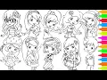 Strawberry Shortcake Coloring Book Pages Blueberry Muffin Orange Blossom