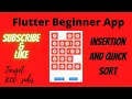 Flutter Beginner Project Sort Visualizer Local Hero Beginner Tutorial