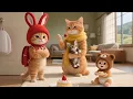 Download Lagu Sister Ginger Sulks as Mama Cat Tenderly Cares for Little Brother and Stray Kitten | 10 Story 🐱💔❤️