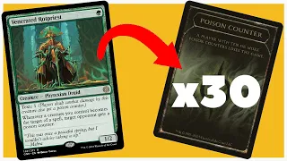 winning with poison in commander in one turn 