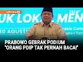 Download Lagu [FULL] PRABOWO GEBRAK PODIUM TUNJUK ARIA BIMA: JANGAN-JANGAN ORANG PDIP TAK PERNAH BACA! | Liputan6
