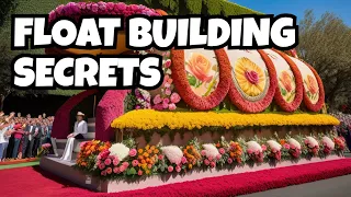 The expert s guide to crafting a stunning Rose Parade float