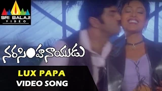 narasimha naidu video songs lux papa lux papa video song balakrishna simran sri balaji video