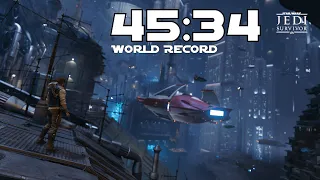 Former WR Star Wars Jedi Survivor any NJ in 45 34 RTA