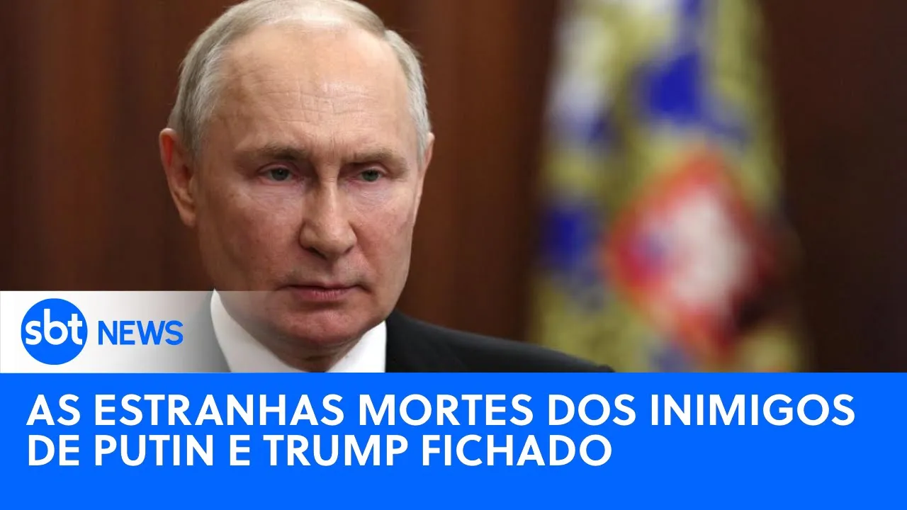 ???? Mapa Mundi: As estranhas mortes dos inimigos de Putin e Trump fichado | SBT News