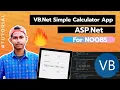 How to Build a Simple Calculator App with VB Net Tutorial ASP NET Windows Forms