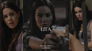 lita marquez scene pack wrong turn 5 bloodlines 2012 logoless roxanne mckee