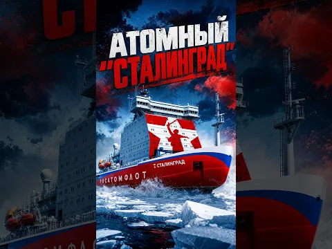 Как Россия строит сразу 4 новых атомных ледокола ⚓️#времявперёд!
