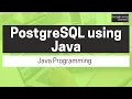 How to read data from PostgreSQL using Java