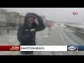 Historic Flooding Hits Hampton Beach NH Liveshots
