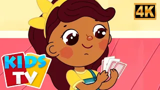 El divertido juego de cartas y más videos de dibujos animados para niños