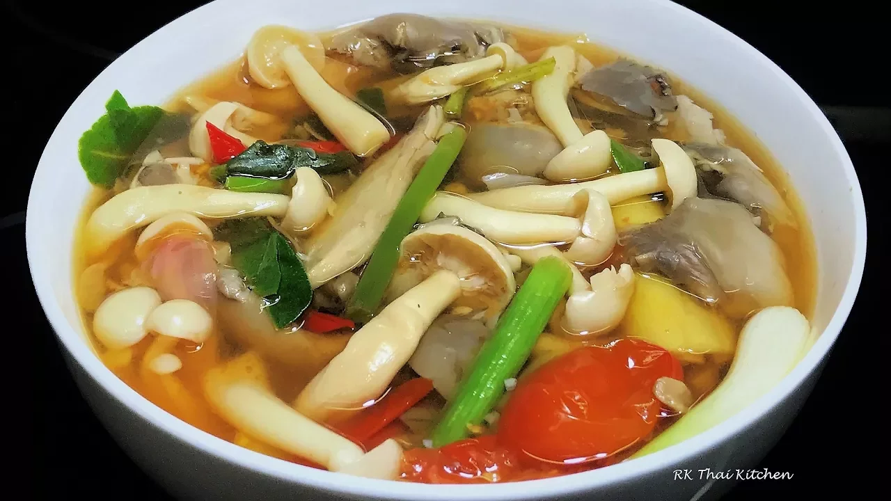  Tom Yum Mushroom   Vegetarian recipes