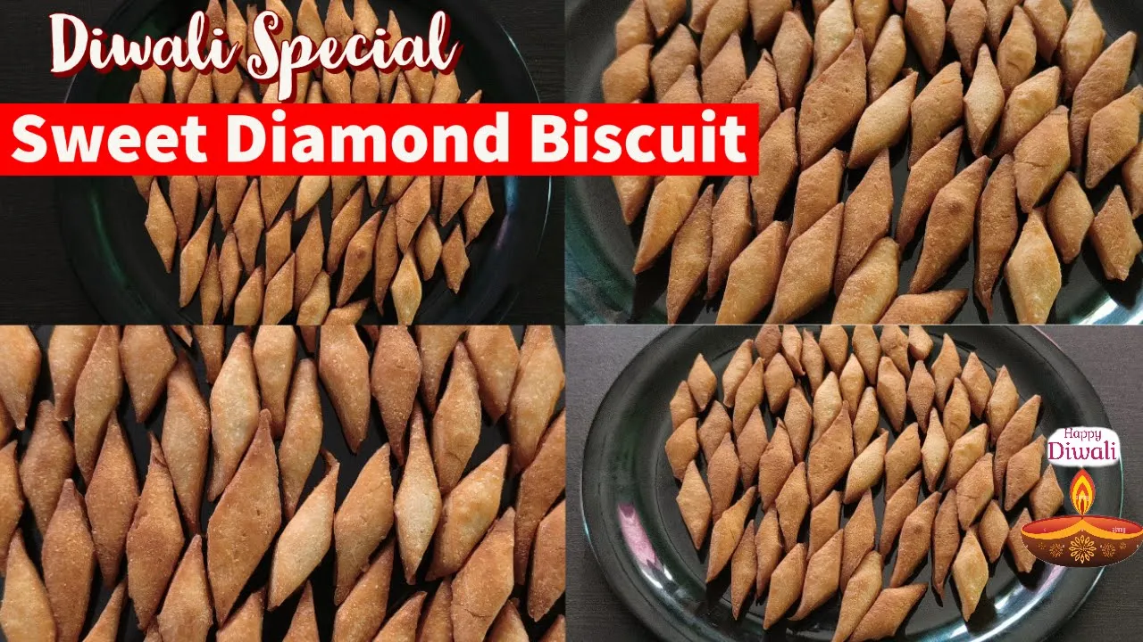 Diwali Special Diamond Biscuit   Maida Biscuit   Shankarpali Recipe   Diwali sweets   Kalakala Cake