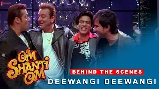 Om Shanti Om Behind The Scenes Deewangi Deewangi Shah Rukh Khan Various Celebrities 