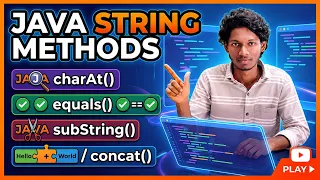 Java Strings Part 2 charAt substring equals Concatenation in Java