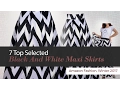 7 Top Selected Black And White Maxi Skirts Amazon Fashion Winter 2017