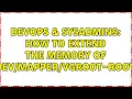 DevOps SysAdmins How to extend the memory of vgroot-root