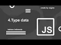 4 javascript Type data bahasa indonesia