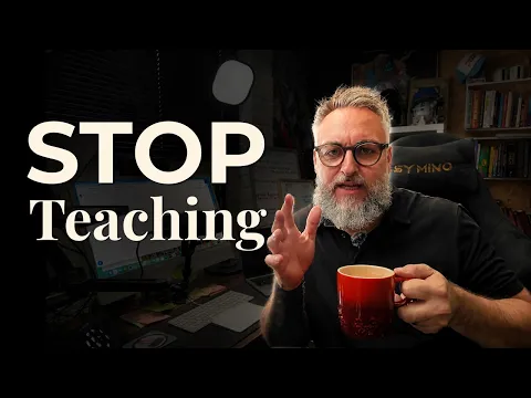 Don't Teach on YouTube - Do THIS Instead to make your first $100K
