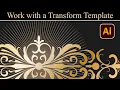How to Design a Divider with Brushes and a Transform Template in Adobe Illustrator
